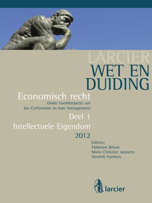 cover image of Wet en Duiding Intellectuele eigendom